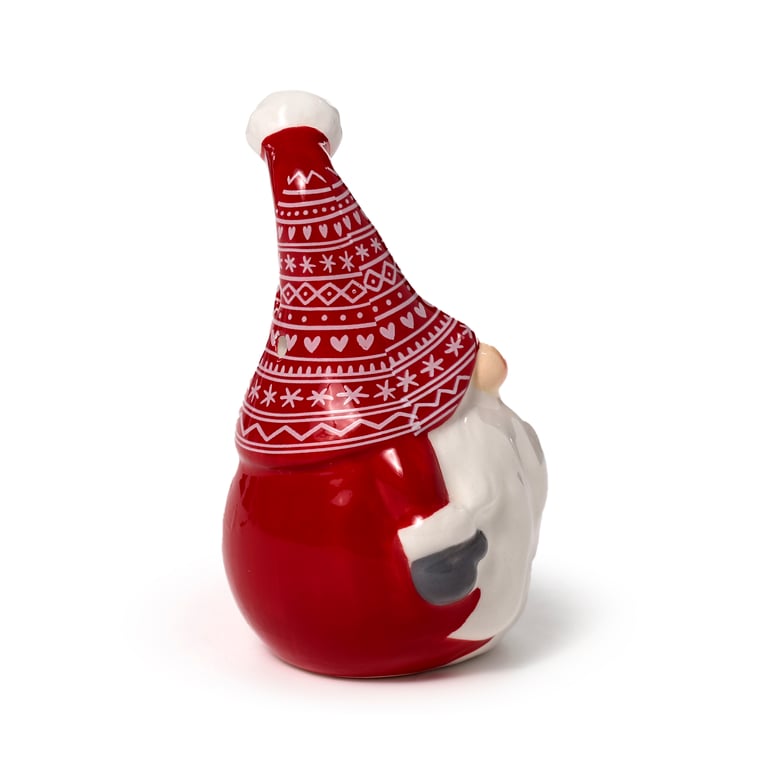 Ceramic Scandi Christmas Gonk Salt & Pepper Set - Food Safe Kitchenware