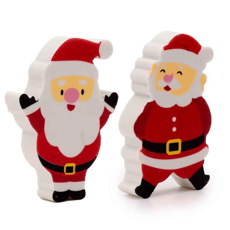 Rubber Eraser in Christmas Gift Box - CE & EN71 Compliant