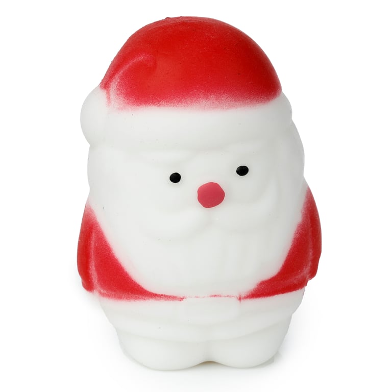 Christmas Tree & Santa Stretchy Toy - CE Marked, EN71 Compliant Rubber Toy Suitable from 3 Years