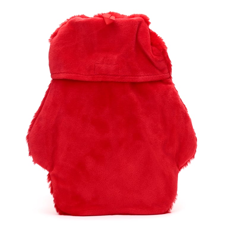 CE Marked Hot Water Bottle with Plush Christmas Santa Cover 650ml