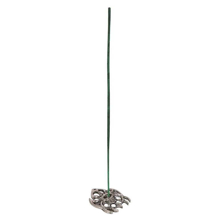Zombie Repellent Incense Sticks - Jasmine Scented Set with Metal Holder