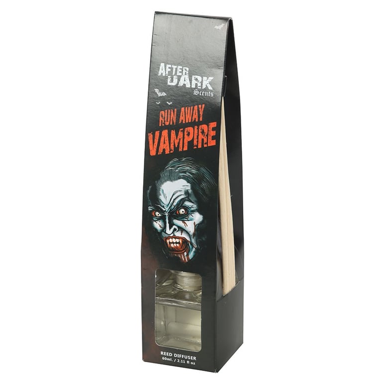 Run Away Vampire Sandalwood Reed Diffuser - Repel the Undead in Style