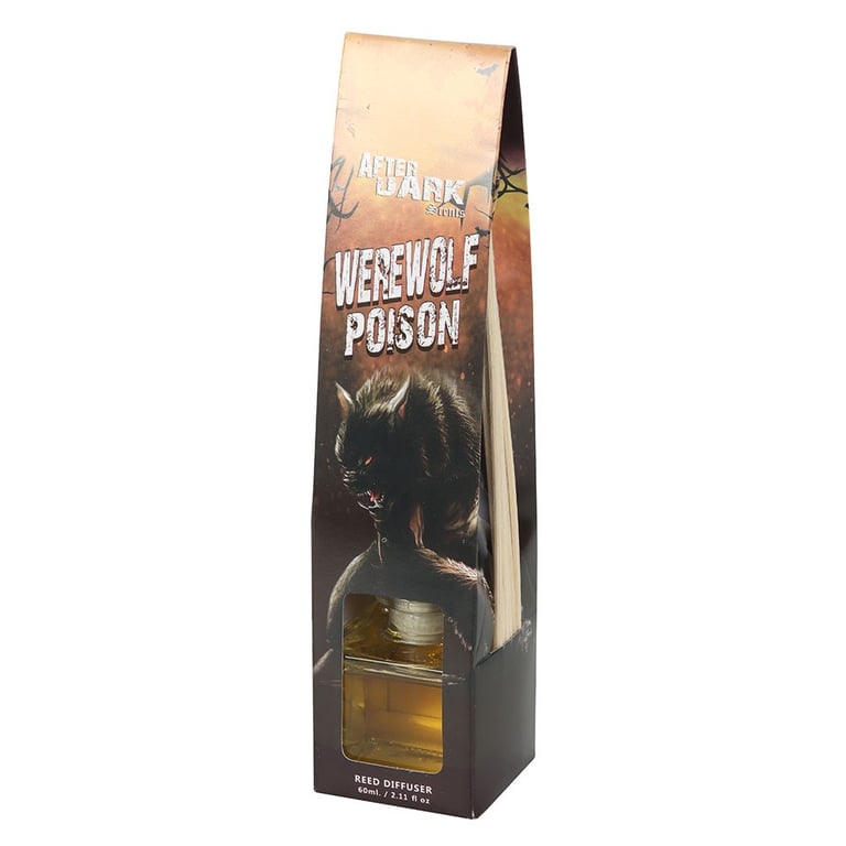 Werewolf Poison Reed Diffuser - Vanilla Fragrance Oil for Home Scent Protection