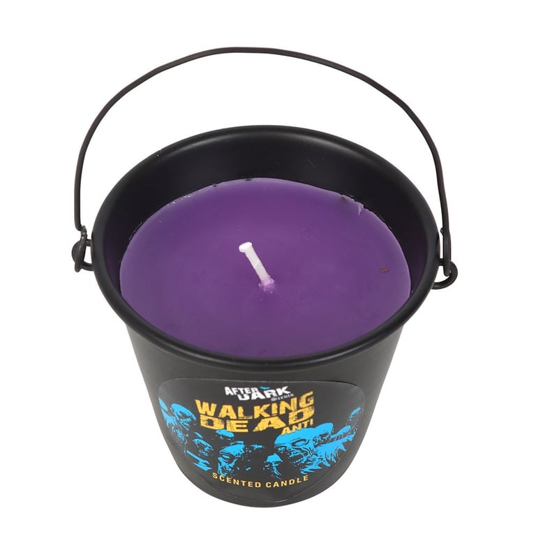 Walking Dead Anti Scented Candle - Lavender Fragrance & Zombie Repellent Home Accessory