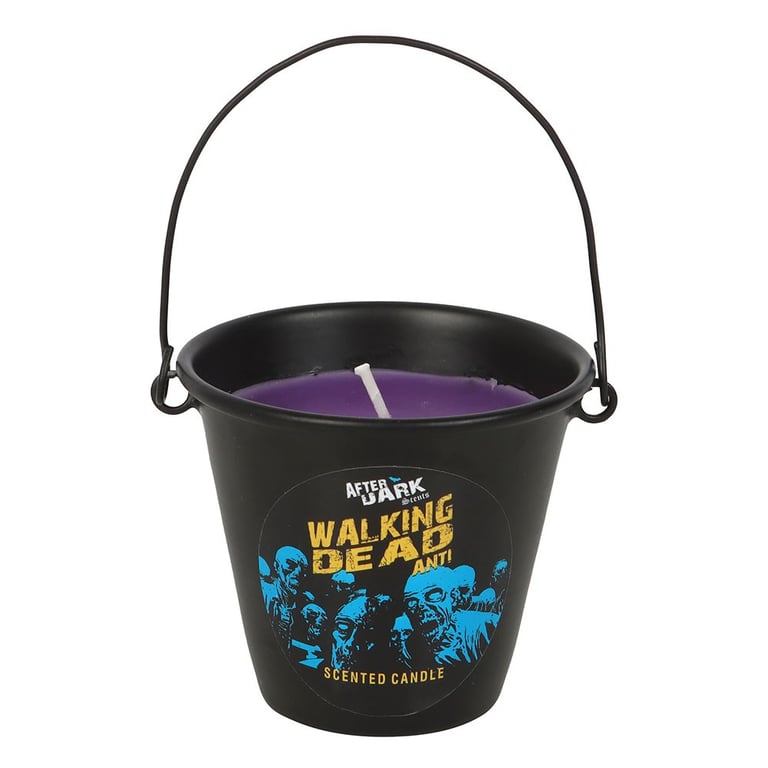 Walking Dead Anti Scented Candle - Lavender Fragrance & Zombie Repellent Home Accessory