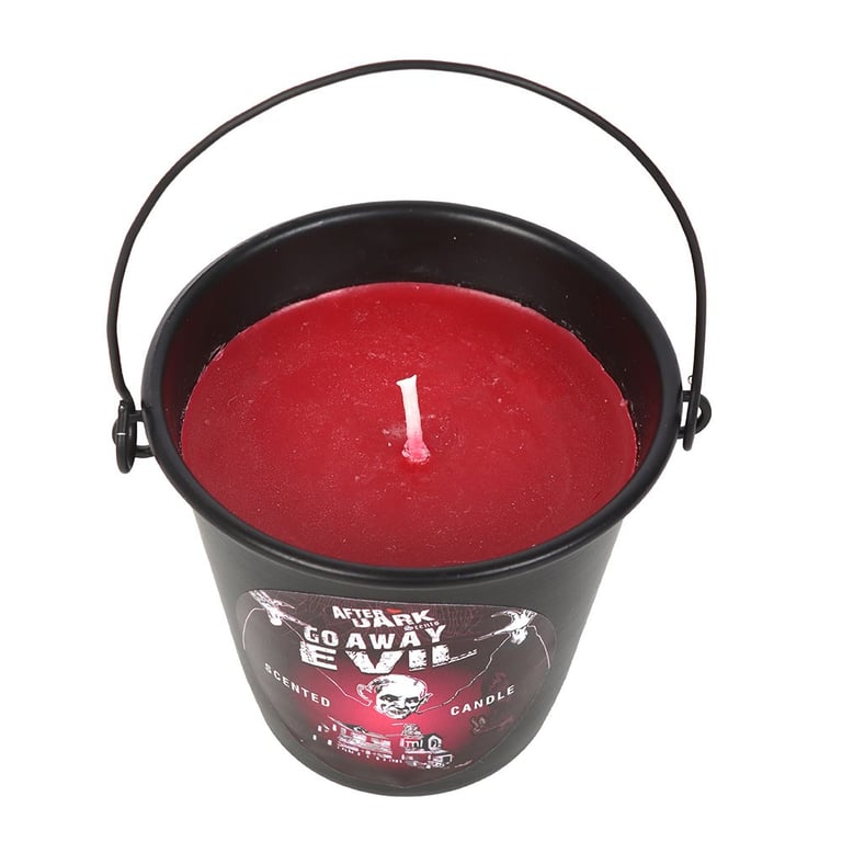 Go Away Evil Rose Fragrance Candle - Demon Repellent Home Accessory