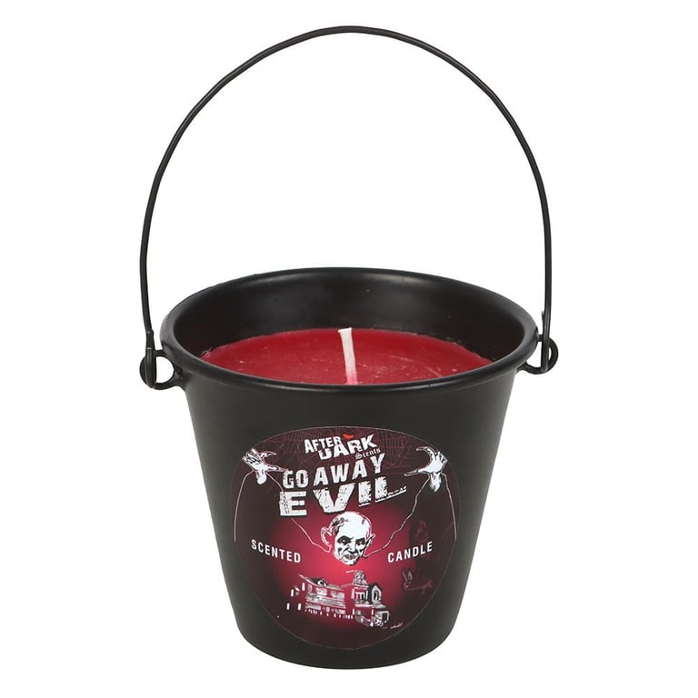 Go Away Evil Rose Fragrance Candle - Demon Repellent Home Accessory