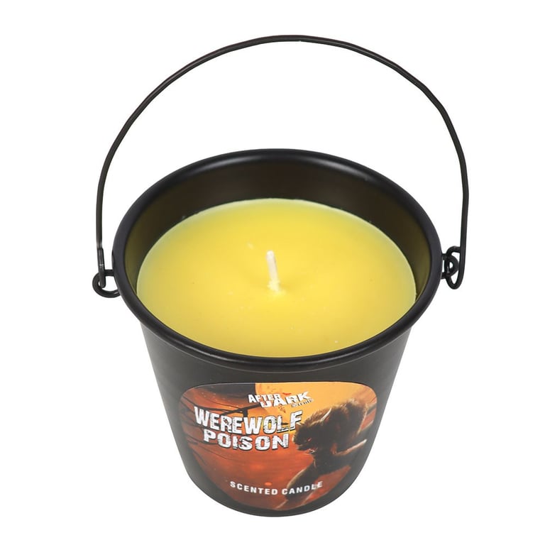 Werewolf Poison Scented Candle - Vanilla Fragrance & Cryptid Repellent