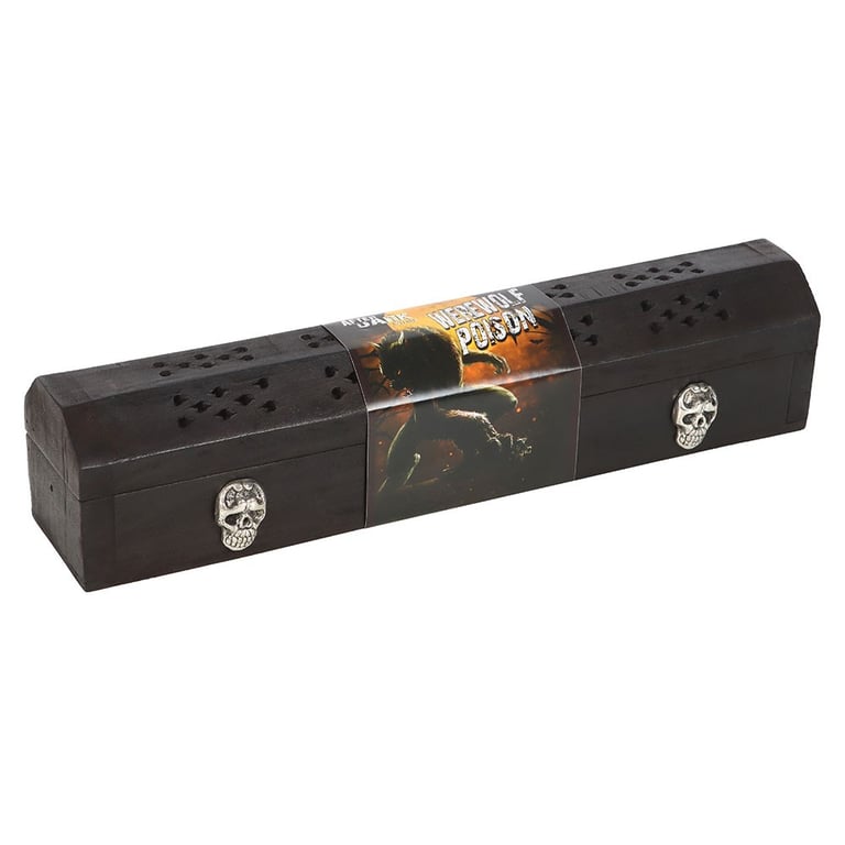 Werewolf Poison Incense Box Set - Vanilla Scented Repellent for Cryptids and Evil Beasts