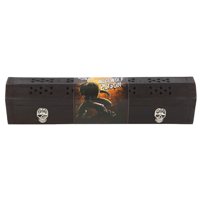 Werewolf Poison Incense Box Set - Vanilla Scented Repellent for Cryptids and Evil Beasts