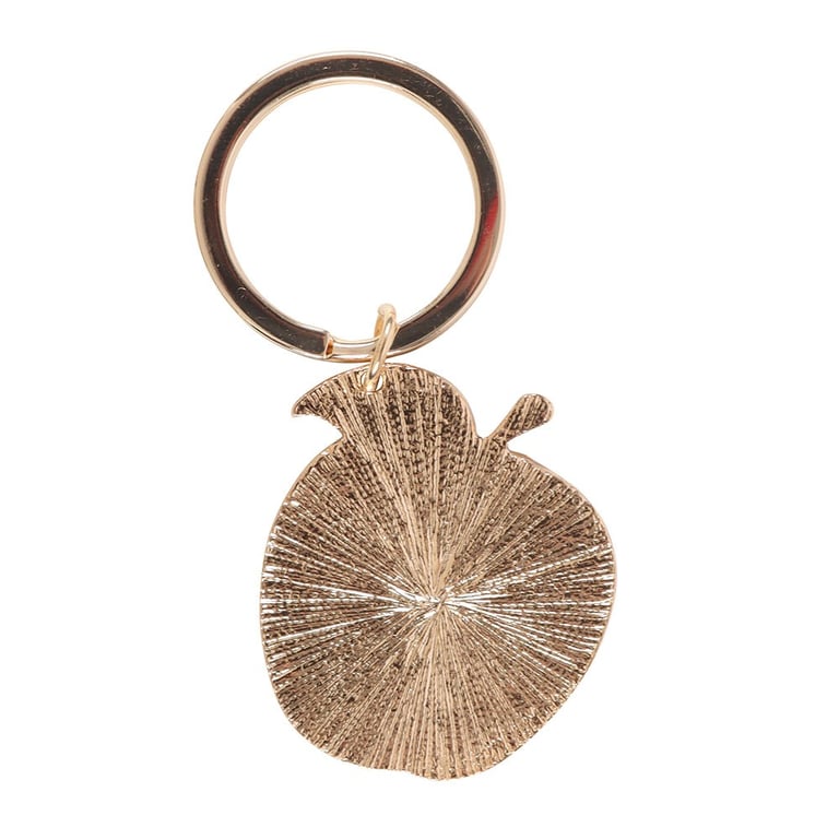 Teacher Apple Enamel Keyring - Ideal End-of-Term Gift or Appreciation Token