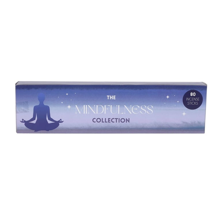 Mindfulness Collection Incense Stick Set - 4 Calming Scents for Relaxation and Gift Giving