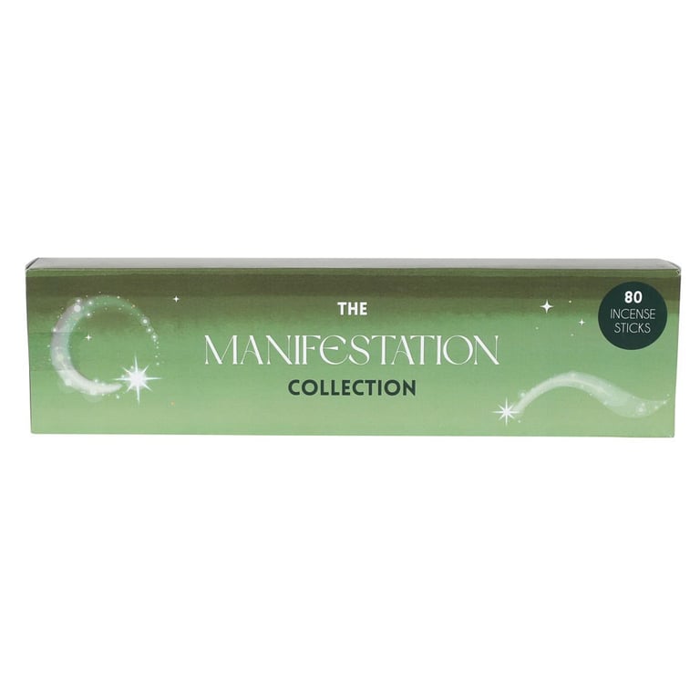 The Manifestation Collection Mindfulness Incense Sticks Set - 4 Blended Scents for Focus and Clarity