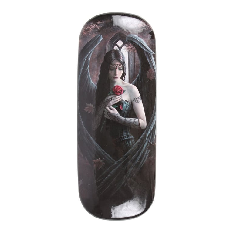 Anne Stokes Angel Rose Hard Shell Glasses Case with Microfibre Cloth
