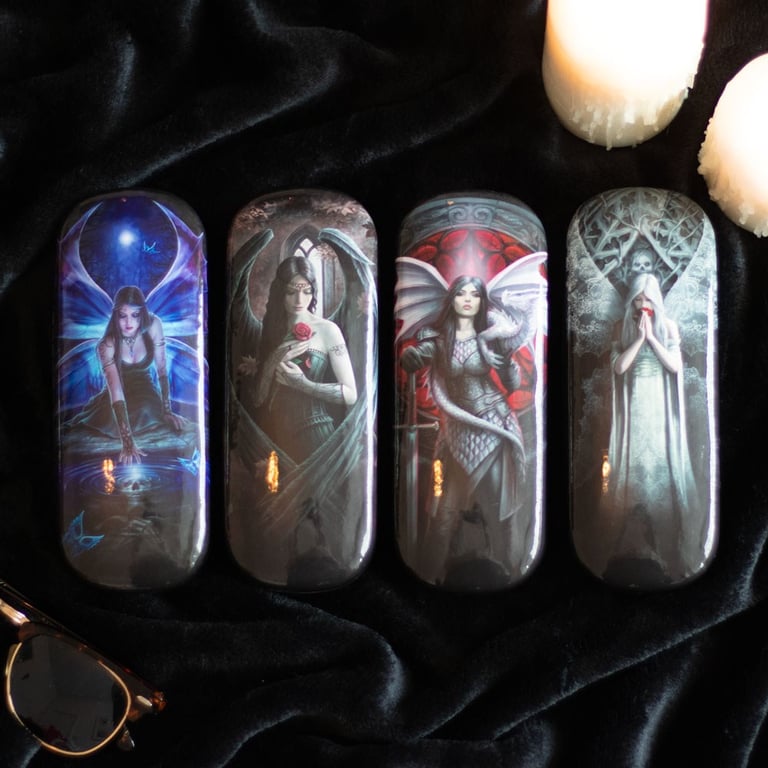 Anne Stokes Immortal Flight Hard Shell Glasses Case with Microfibre Cleaning Cloth