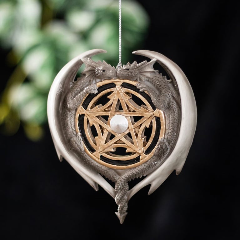 Anne Stokes Dragon Magic Hanging Ornament - Unique Fantasy Dragon Decoration