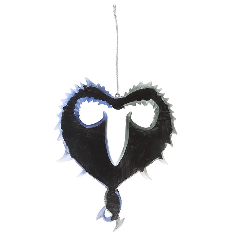 Dragon Heart Hanging Ornament by Anne Stokes - Intricately Detailed Fantasy Art Decoration