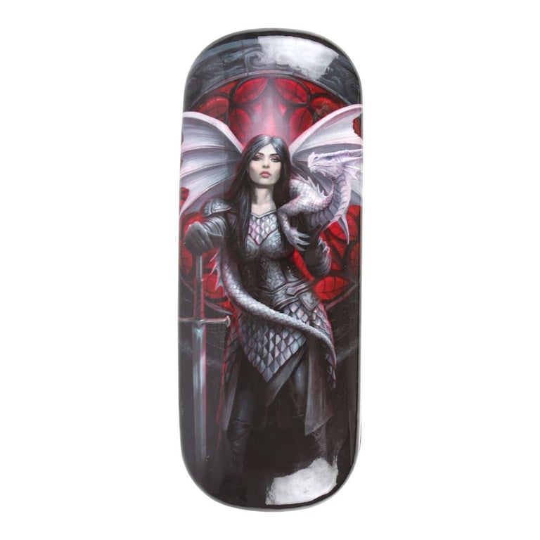 Anne Stokes Valour Hard Shell Glasses Case with Microfibre Cloth