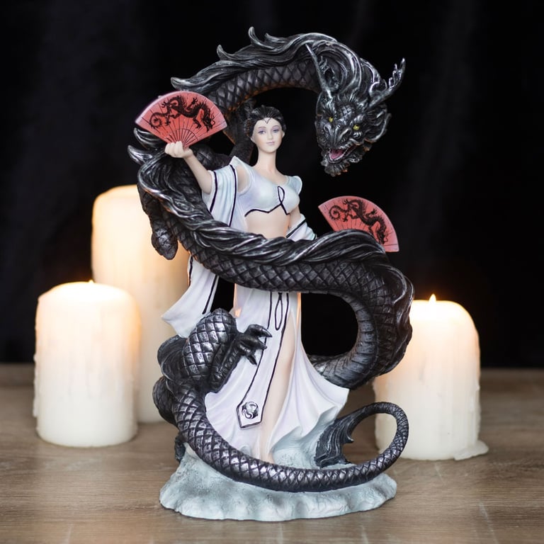 Dragon Dance Figurine by Anne Stokes - Magical Realm Collectible