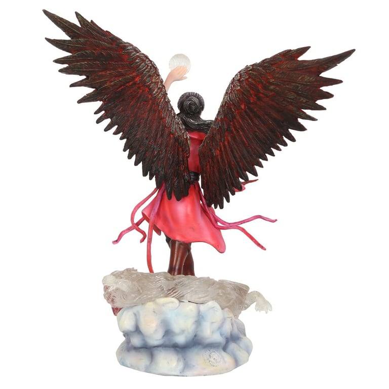 Air Elemental Sorceress Collectible Figurine by Anne Stokes - Resin Statue with Intricate Details