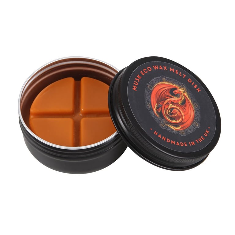 Anne Stokes Beltane Wax Melt Burner Gift Set - Dragon Design Home Fragrance Scented Candle Set