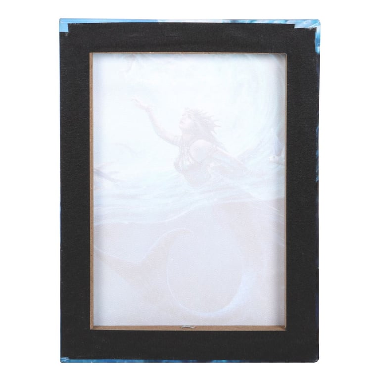 Water Element Sorceress Canvas Plaque by Anne Stokes - Elemental Magic Series Artwork