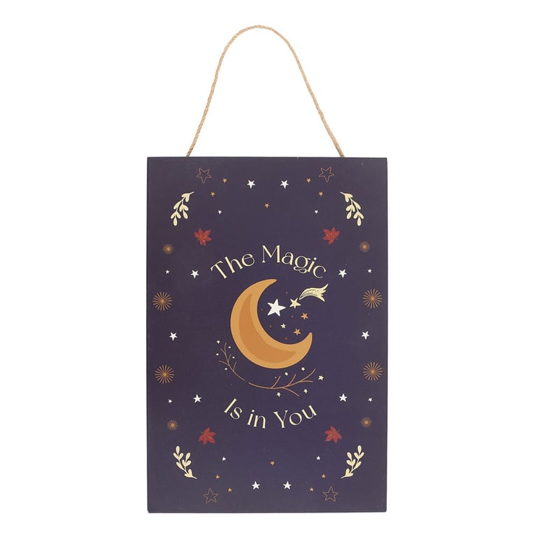 Magic Is in You Hanging Sign - Motivational Home Decoration Gift