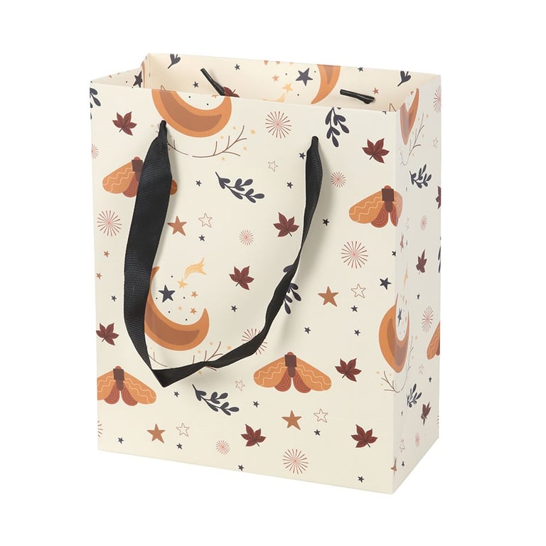 Medium Harvest Moon Autumn Gift Bag - Thoughtful Seasonal Presentation