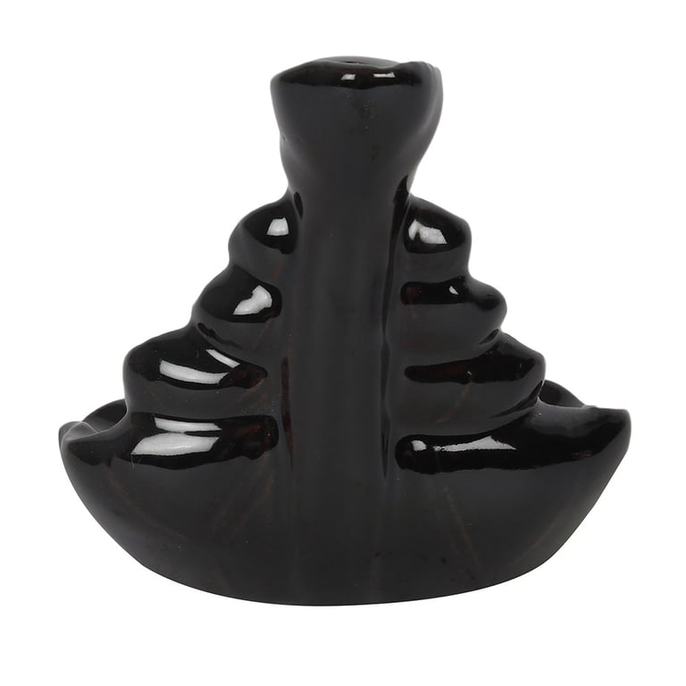 4-Tier Ripple Backflow Incense Burner - 4-Level Smoke Ripple Decor and Holder for Home Fragrance
