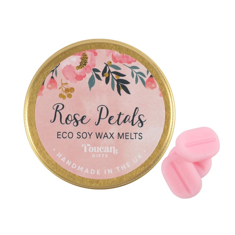 Large Blooming Lovely Wax Melt Burner Gift Set - Eco Soy Wax Melts & Ceramic Oil Warmer