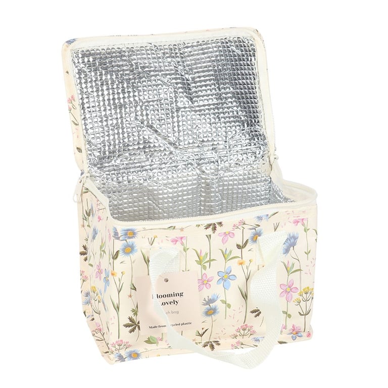 Blooming Lovely Floral Lunch Bag - Eco-Friendly and Practical Design