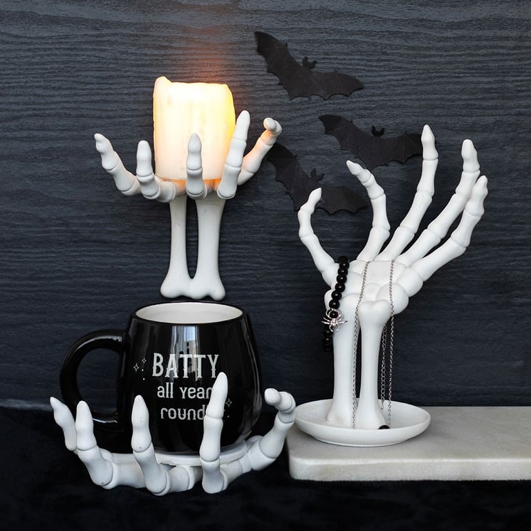 Batty All Year Round Peekaboo Mug - 500ml Quirky Bat Themed Coffee Cup