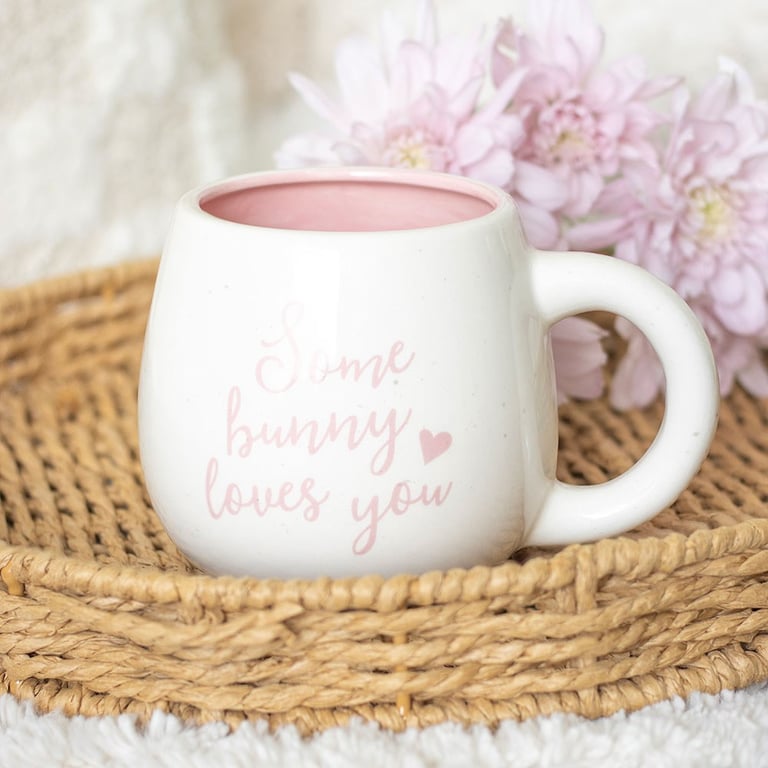 Some Bunny Loves You Peekaboo 500ml Heartwarming Mug