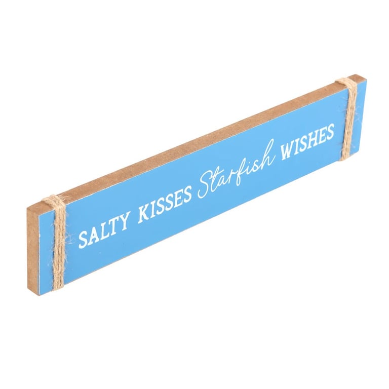 Nautical Block Signs - Decorative Sea Inspired Wall Art Pack of 6