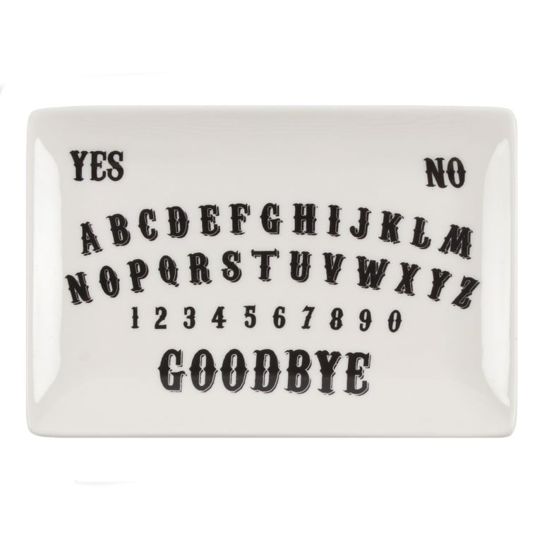Spirit Board Trinket Dish - Unique Desk Organizer with Spirit Board Design