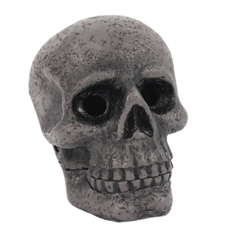 Skull Resin Incense Cone Holder - Home Decor Accessory