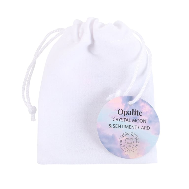 Opalite Crystal Moon - Stay Wild Inner Strength Token Set