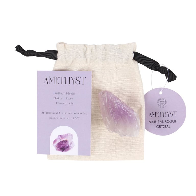 Amethyst Healing Rough Crystal - Promotes Relaxation and Positive Energies