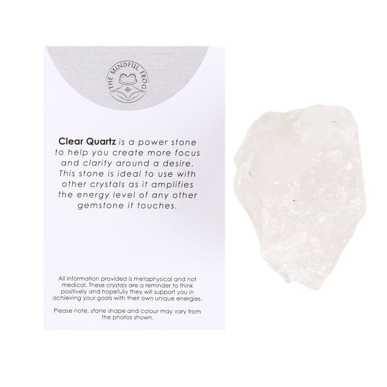 Clear Quartz Crystal - Promotes Harmony and Protection from Negative Energies