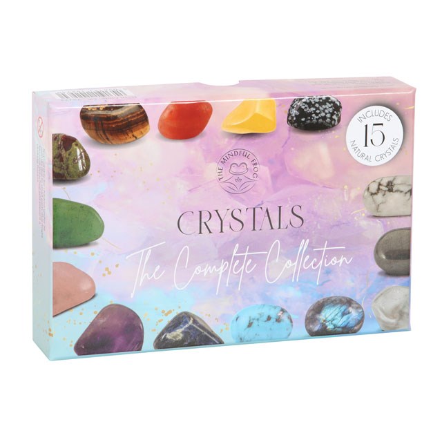 The Complete Crystal Collection Gift Set - Chakra Balancing Starter Kit for Beginners