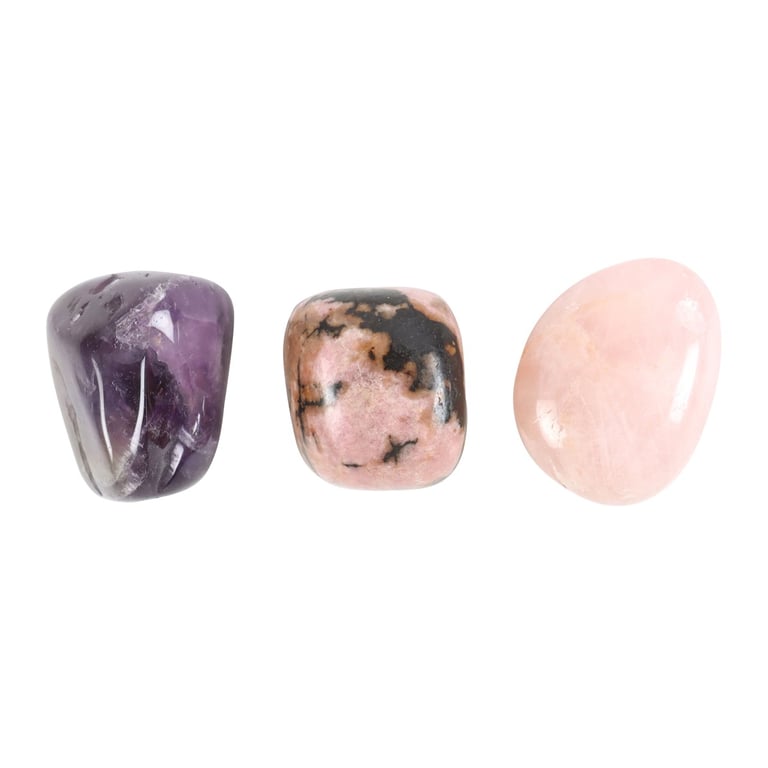 Love & Self Love Healing Crystal Set - Attract Confidence, Strengthen Relationships, and Heal Emotions