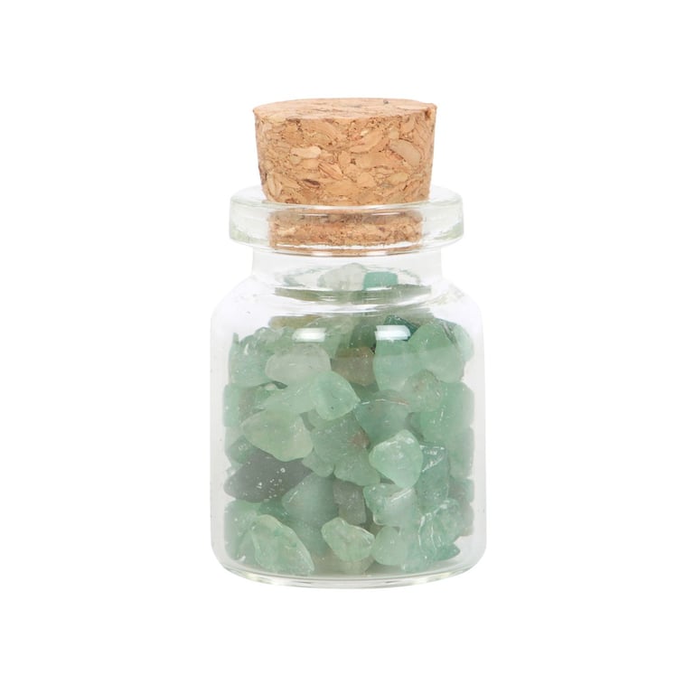 Green Aventurine Crystal Lucky Jar Gift Set