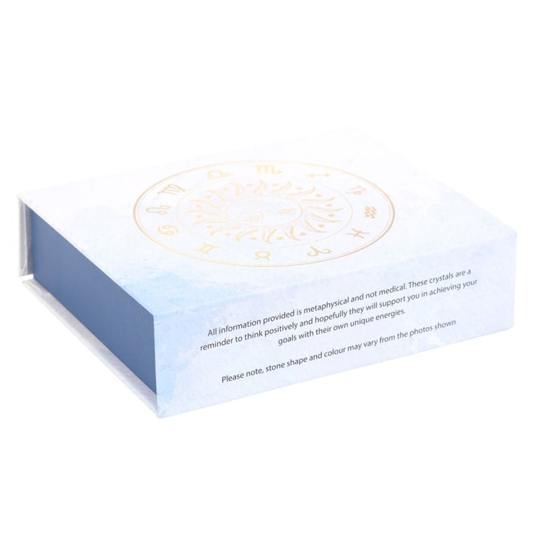 Taurus Crystal Tumblestone Set - Enhance Balance & Motivation with 5 Harmonising Crystals