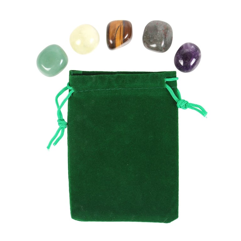 Libra Crystal Tumblestone Set - Enhance Balance & Harmony