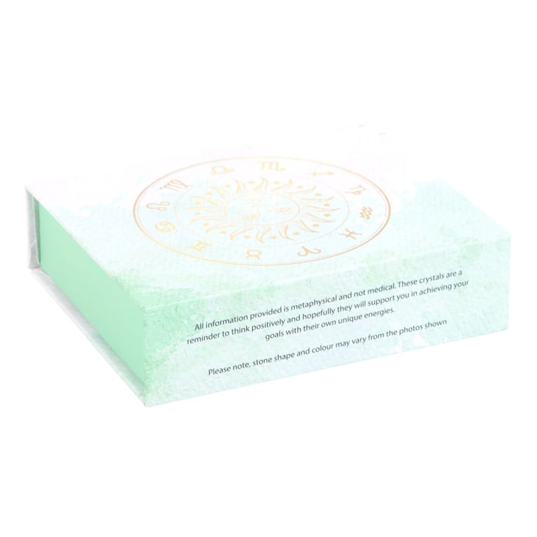 Leo Crystal Tumblestone Set - Enhance Motivation, Courage & Wisdom with Fire Sign Crystals