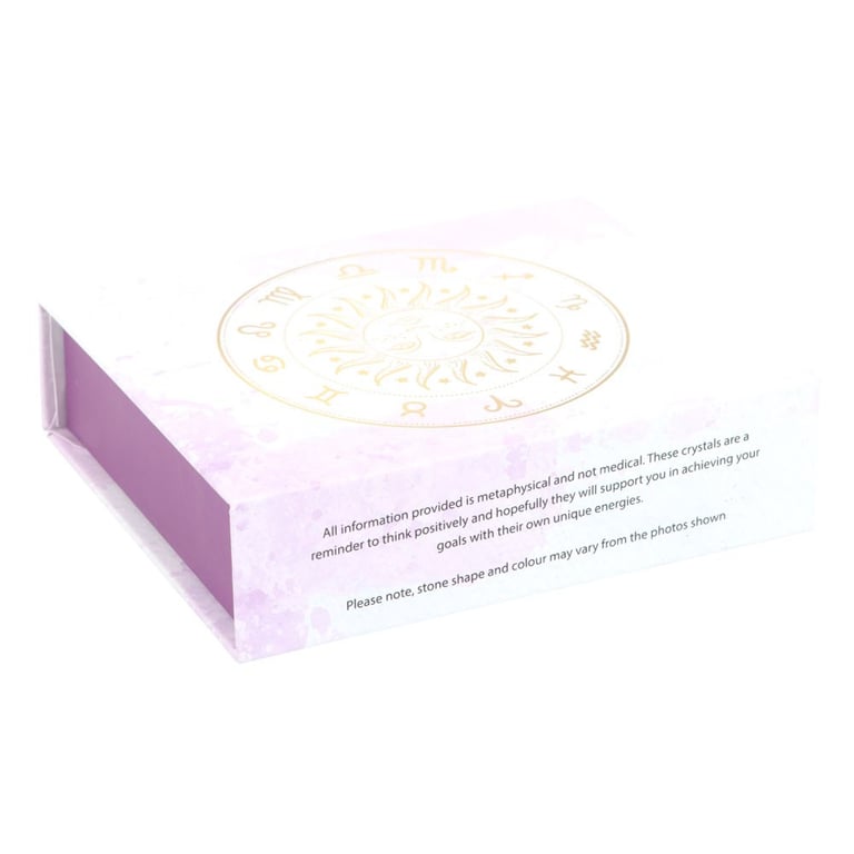 Aquarius Crystal Tumblestone Set - Balance and Enhance Your Energy with Hematite, Amethyst & More