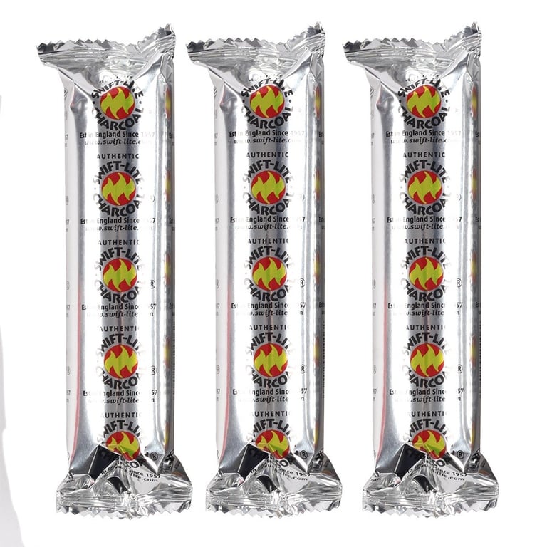 Excelsior Swift Lite Charcoal Discs - Ideal for Incense Burning and Resin Use