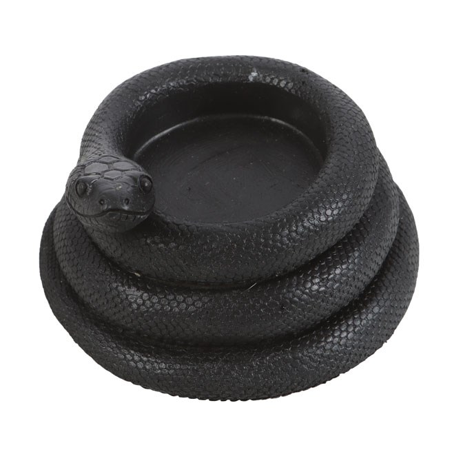 Snake Resin Tealight Holder - Modern Eerie Home Decor Accent