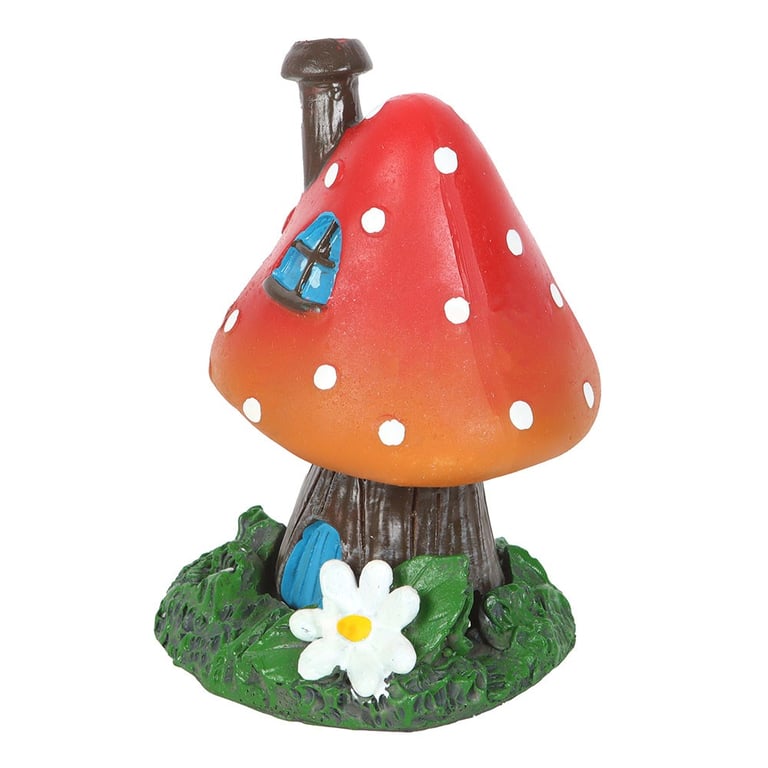 Red Toadstool Incense Holder - Lisa Parker Design, Elegant Home Decor Burner