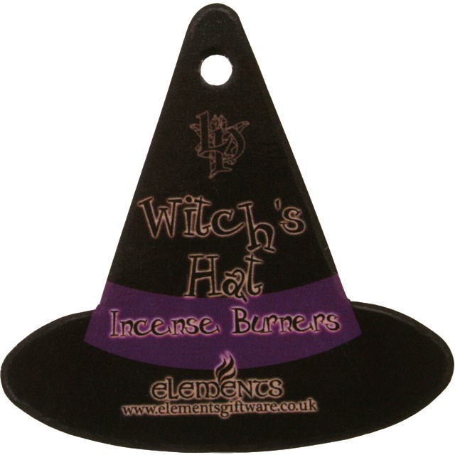 Lisa Parker Witch Hat Cat Incense Cone Holder Home Decor Accessory